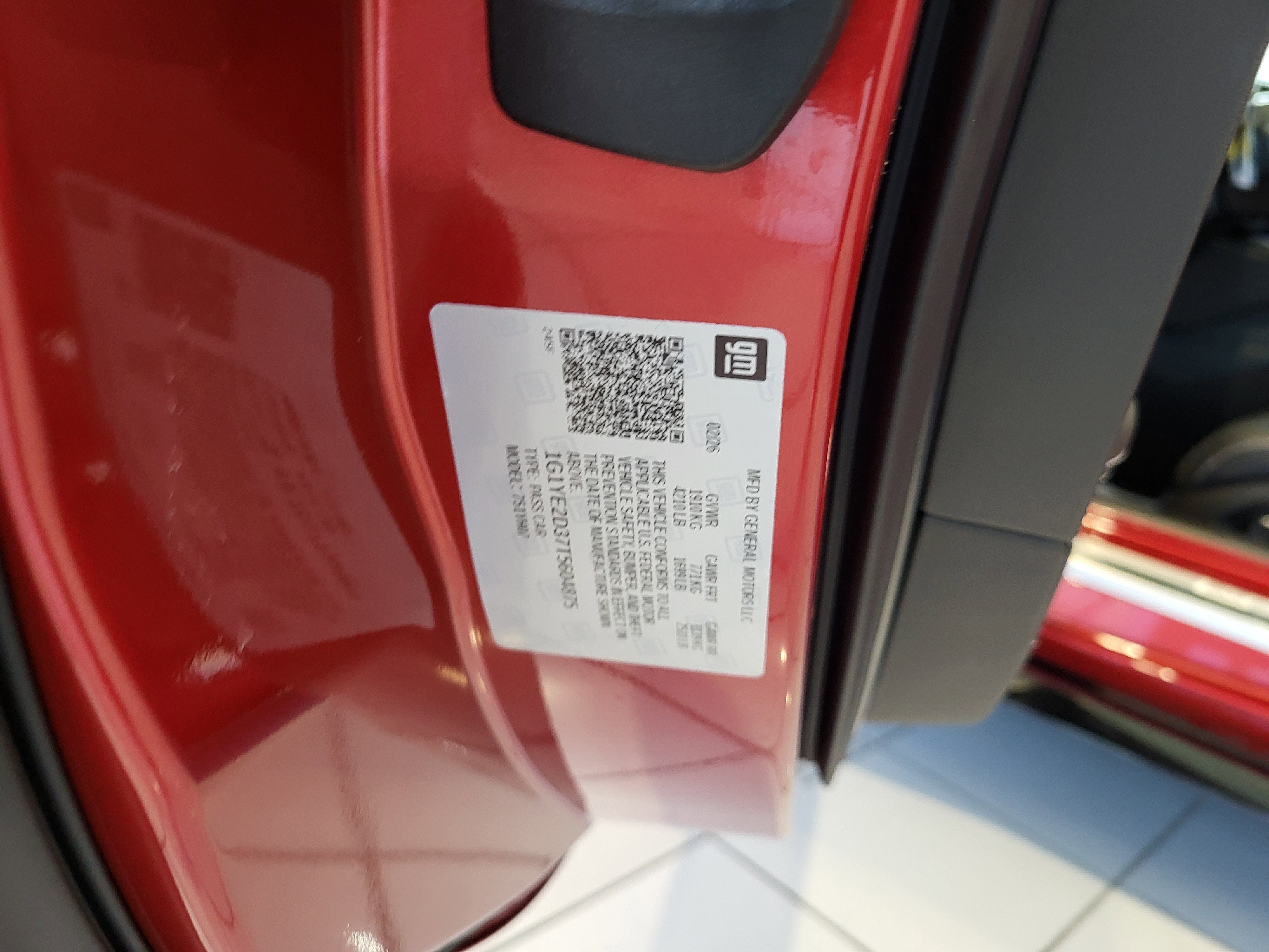 2026 Chevrolet Corvette Z06 2LZ