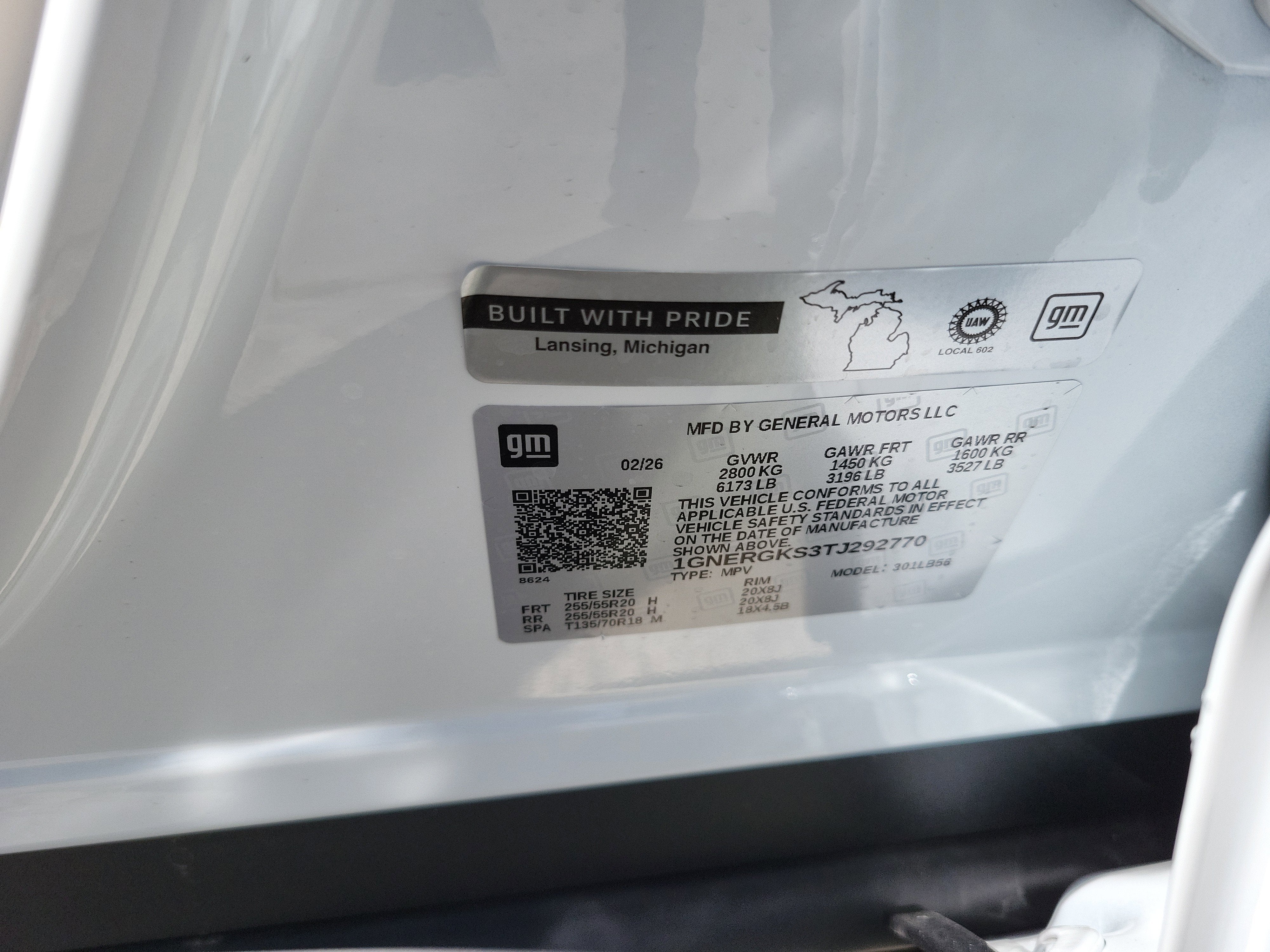 2026 Chevrolet Traverse LT