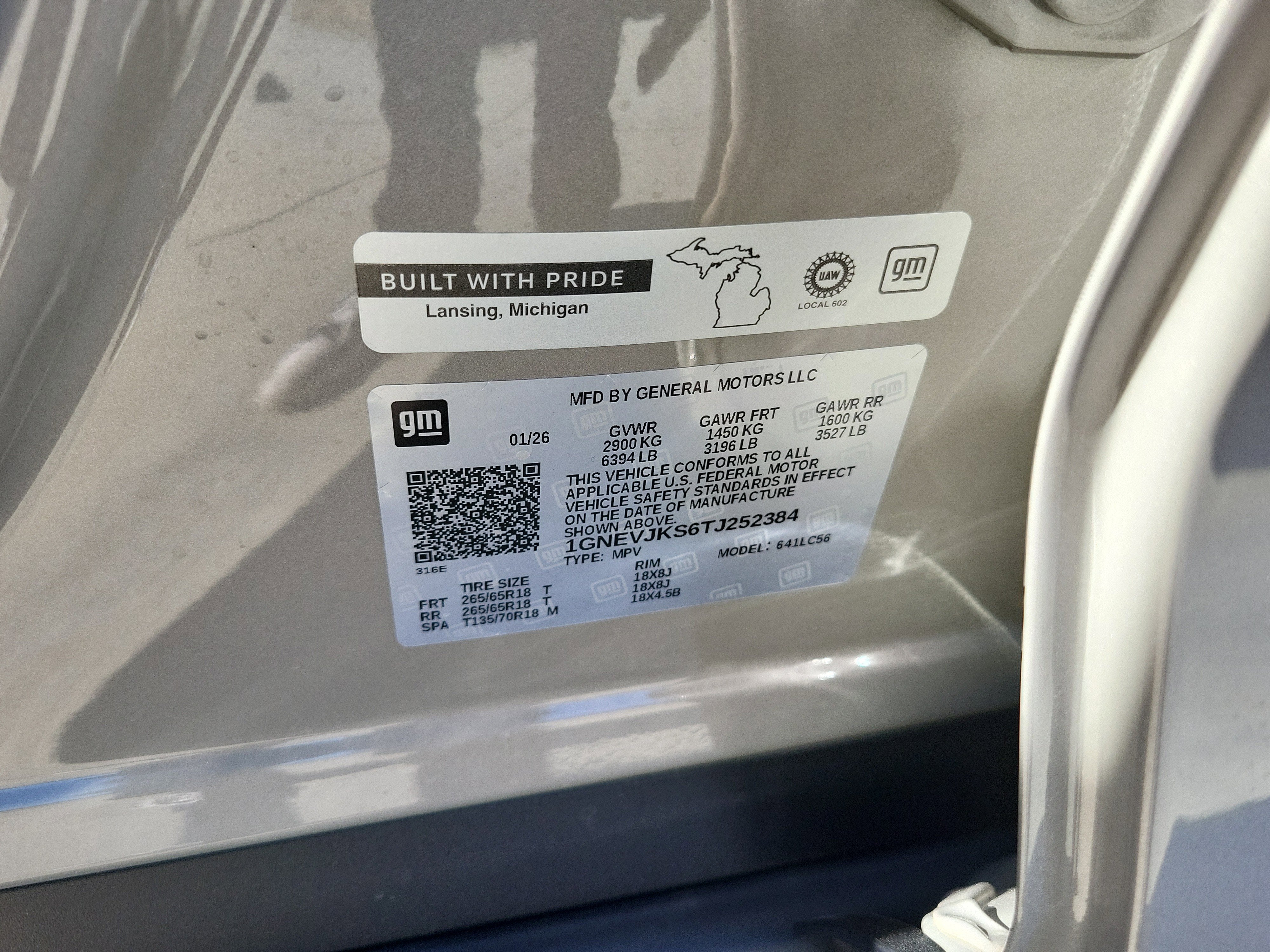 2026 Chevrolet Traverse Z71