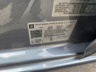 2021 Chevrolet Silverado 1500 Custom