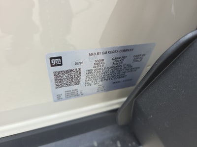 2026 Chevrolet Trax 2RS