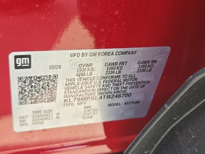 2026 Chevrolet Trailblazer LT